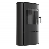 Печь камин Kratki ROLLO BLACK Ø150 10 кВт
