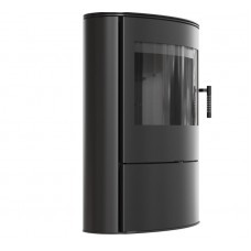 Печь камин Kratki ROLLO BLACK Ø150 10 кВт