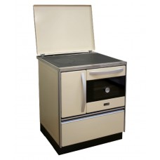Плита на дровах MBS Royal 720 Plus P (с крышкой) кремовая