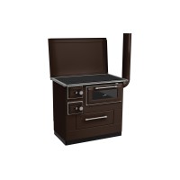 Плита на дровах MBS Smederevac 10 RS (с крышкой) коричневая