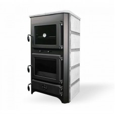 Печь-камин MBS Thermo Vulkan Plus S (с водяным контуром, с камнем)