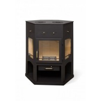 Печь-камин Мета-Бел “Енисей с плитой”