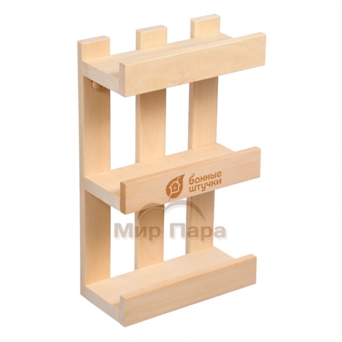 Полочка для мелочей, 18х9х30 см, липа