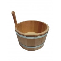 Шайка одноручная 5 л (ольха)