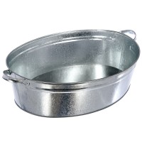 Таз овальный оцинкованный 23 л.