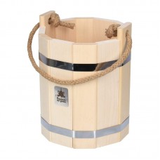 Ведро 9 л, система регулировки обручей, липа