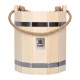 Ведро 9 л, система регулировки обручей, липа