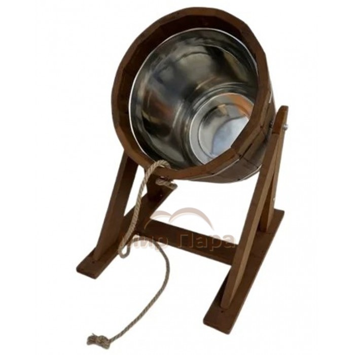 Обливное ведро 20л с нержавеющей вставкой Термоольха