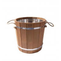 Запарник 15л с нержавеющей вкладкой Термоольха