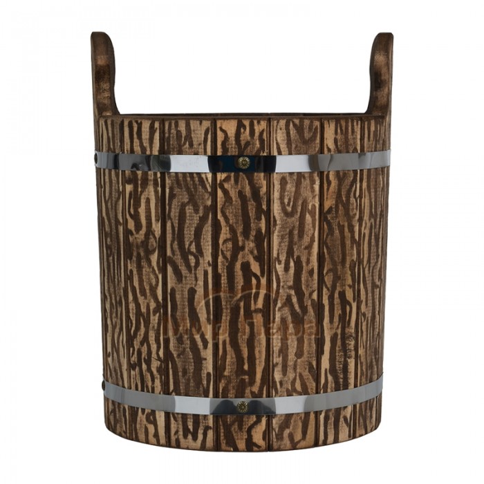 Запарник 9 л. с пластиковой вставкой (искусственно состаренный) липа