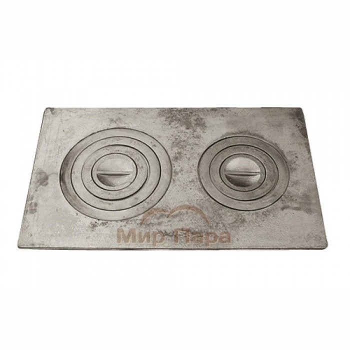 Плита 2х-конфорочная П2-5 (Б) 760х455 под казан (НОВАЯ) для печи