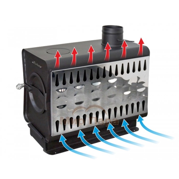  Отопительная печь Ермак Stoker «Садовая 100-ОВ»