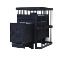 Печь банная ComfortProm СТАЛЬ 8 мм, до 20 кубов, без стекла