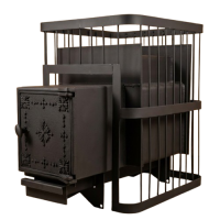 Печь банная ComfortProm «РЕТРО» СТАЛЬ 8 мм, до 26 кубов, без стекла