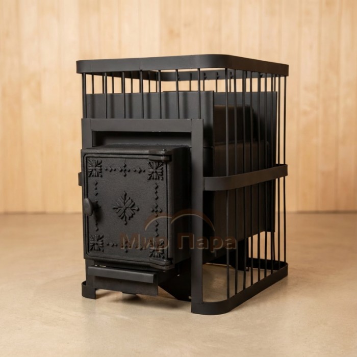 Печь банная ComfortProm СТАЛЬ 8 мм, без выноса, до 20 кубов, без стекла