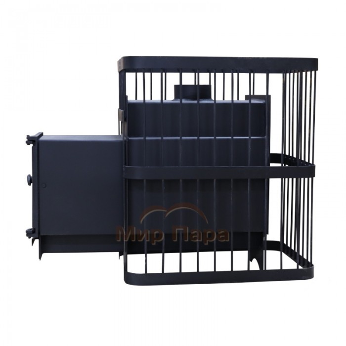 Печь банная ComfortProm СТАЛЬ 3 мм, до 20 кубов, чугунная дверь без стекла