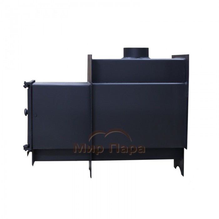 Печь банная ComfortProm СТАЛЬ 3 мм, до 20 кубов, чугунная дверь без стекла