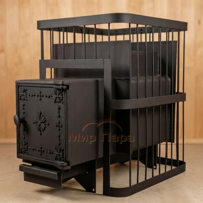 Печь банная ComfortProm «РЕТРО» СТАЛЬ 8 мм, до 26 кубов, без стекла