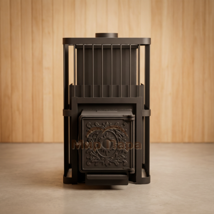 Печь банная ComfortProm СТАЛЬ 8 мм, закрытая каменка, до 20 кубов, без стекла