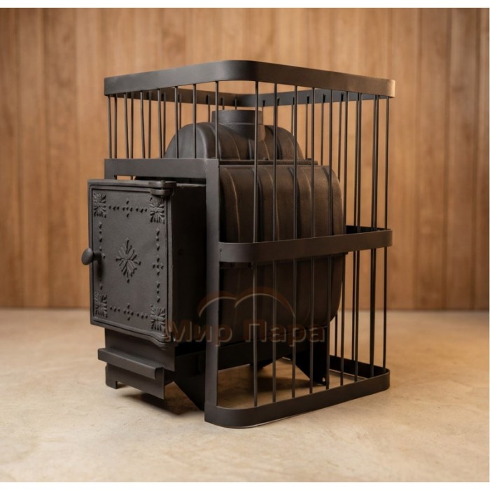 Печь банная ComfortProm «РЕТРО» ЧУГУН, без выноса, до 20 кубов, без стекла