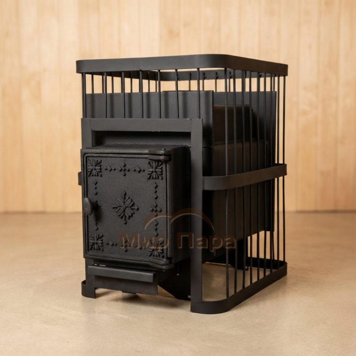 Печь банная ComfortProm СТАЛЬ 8 мм, без выноса, до 16 кубов, без стекла