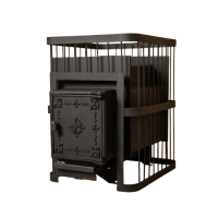 Печь банная ComfortProm СТАЛЬ 8 мм, без выноса, до 16 кубов, без стекла