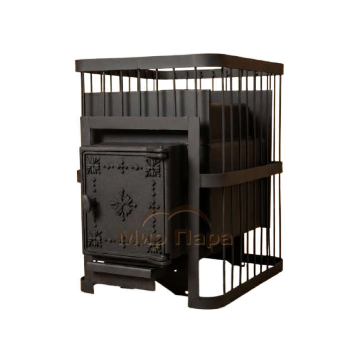 Печь банная ComfortProm СТАЛЬ 8 мм, без выноса, до 16 кубов, без стекла