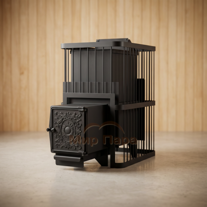 Печь банная ComfortProm СТАЛЬ 8 мм, закрытая каменка, до 20 кубов, без стекла