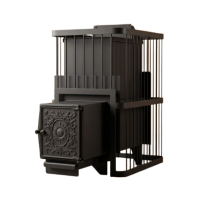 Печь банная ComfortProm СТАЛЬ 8 мм, закрытая каменка, до 20 кубов, без стекла