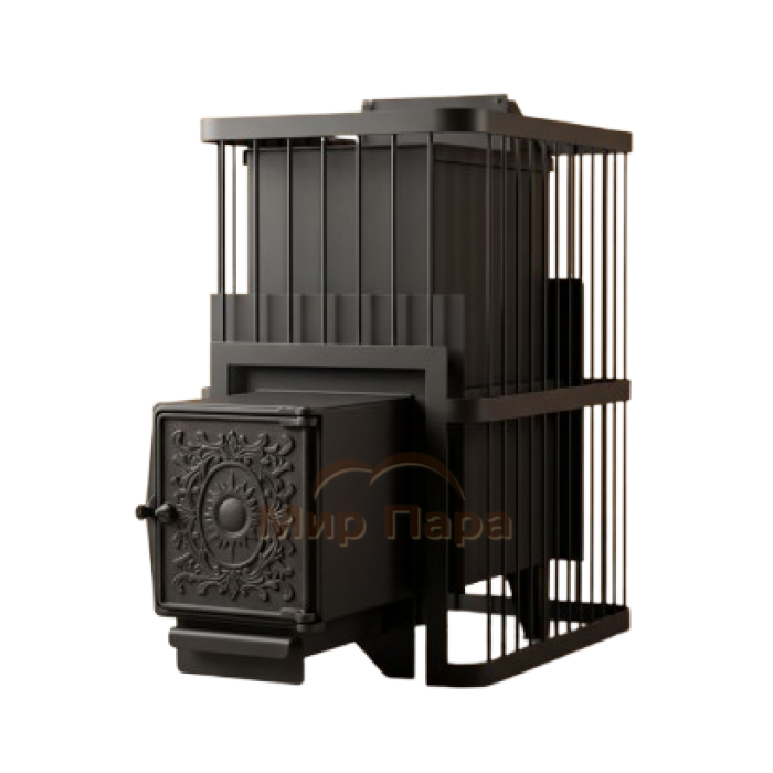Печь банная ComfortProm СТАЛЬ 8 мм, закрытая каменка, до 20 кубов, без стекла