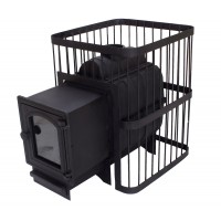 Печь банная ComfortProm «РЕТРО» ЧУГУН, до 20 кубов, со стеклом