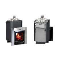 Банная печь Ермак 16 Премиум Сталь