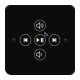 Пульт управления музыкой FASEL с аудиоколонками с функцией Bluetooth