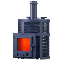 Банная печь Гефест Искандер ЗК 25 (M) Ураган