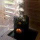 Дровяная печь для бани IKI Original со стеклянной дверцей