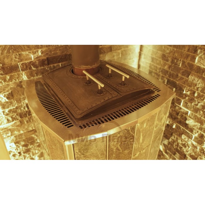 VVD Чародейка М Русский пар Серпентинит Бархат (сталь AISI 304)