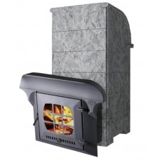 VVD Калита Князь Серпентенит Бархат (чугунный портал с чугунной дверцей)