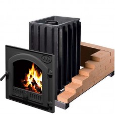 VVD Топочный агрегат Калита (дверца чугунная, с панорамным стеклом)