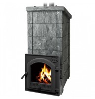 VVD Калита Экстрим РК Талькохлорит (дверца чугунная, с панорамным стеклом)