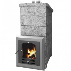 VVD Калита Экстрим РК Серпентинит Бархат (дверца нержавеющая сталь)