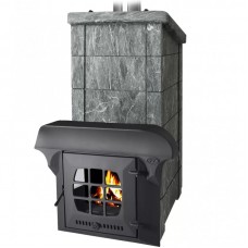 VVD Калита Экстрим РК Талькохлорит (чугунный портал с чугунной дверцей)