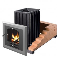 VVD Топочный агрегат Калита (дверца нержавеющая сталь)