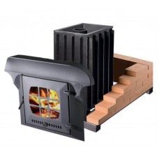 VVD Топочный агрегат Калита (чугунный портал с чугунной дверцей)