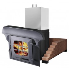 VVD Топочный агрегат Сударушка Семейная (чугунный портал с чугунной дверцей)