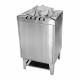 Печь для сауны Lang SAUNA-therm Тип 44 GSK, 15 кВт (17-24 м³, 35 кг камней) корпус нерж. сталь