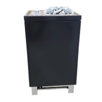 Печь Lang THERMOS-vapo 10,5 кВт (парогенератор 1,5 кВт, 10-16 м³, корпус антрацитовая эмаль, 25 кг камней)