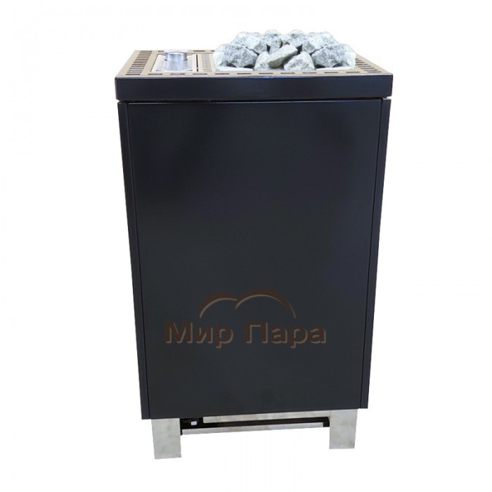 Печь Lang THERMOS-vapo 7,5 кВт (парогенератор 1,5 кВт, 7-12 м³, корпус антрацитовая эмаль, 25 кг камней)