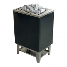 Печь для сауны Lang S 33, 8 кВт (8-10 м³, корпус антрацитовая эмаль, 10 кг камней)