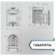 Печь банная ProMetall «Атмосфера L» комбинированная сетка-ламель «Жадеит»
