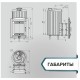 Печь банная ProMetall «Атмосфера XL» в ламелях «Россо Леванто»
